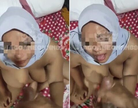 Ngecrot Sperma Di Muka Jilbab Binor