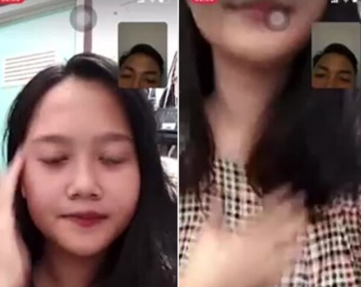 VCS Sama Ayang Pamer Nenen